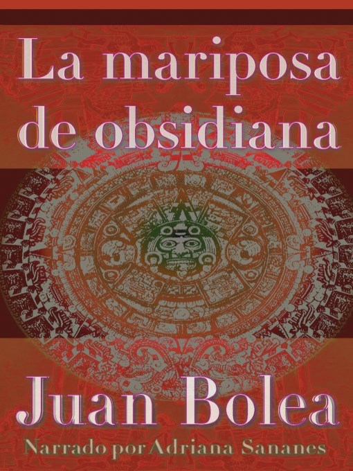 Cover image for La mariposa de obsidiana